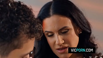 Preview 2 of The World Bigs Black Cock - Stunning brunette cougar Tyler Steel has rough sex with her neighbor