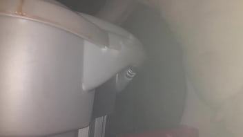 Preview 2 of Ass And Grill - Cumming from burning dick after fucking gas can
