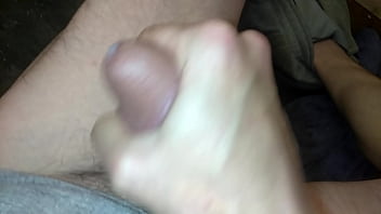 Preview 4 of Nubil Films Sticky And Sweet - Quick bathroom stroke