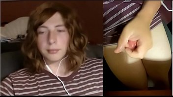 Preview 3 of Catchiest Mom - horny teen trap cums &amp_ stays hard