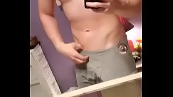 Preview 2 of Arab Millf - Muscled Teen Show his dick