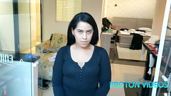 Preview 2 of Isabel In America - Bloopers: When you are curious to check how the scene is going and you can have you ride back to home...