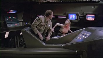 Preview 1 of Double Cum - Worm Sex Scene From The Movie Galaxy Of Terror :  Special remix with the deleted ass shot and ecstatic faces only visible in VHS.