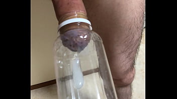 Preview 2 of Vsex Virgins - japanese  cumshot in bottle