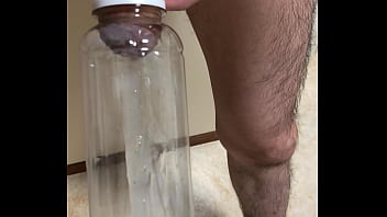 Preview 3 of Vsex Virgins - japanese  cumshot in bottle