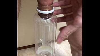 Preview 4 of Vsex Virgins - japanese  cumshot in bottle