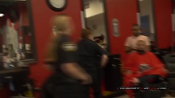 Preview 1 of Desi Xx With Friends And Family - Black suspect is about to have fun fucking these naughty and horny MILFs