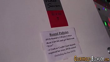 Preview 2 of Brazzers In The Vip - Gloryhole loving blonde skank