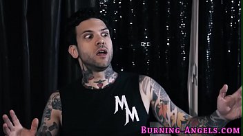 Preview 2 of Pakistani Nose Dons - Tattooed busty goth gets pussy pounded