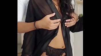 Preview 3 of Jada Seizer - Desi girl has her boobs played with by her bf