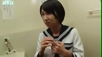 Preview 1 of Ena One Piece - Smegma in toilet reluctant dick cheese bj clean up job censored