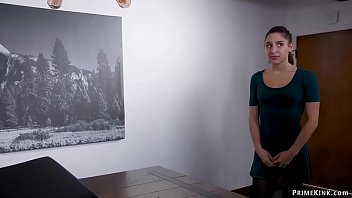 Preview 1 of Forced Gay Teen Twink Raped - MILF makes stepdaughter anal fuck bdsm