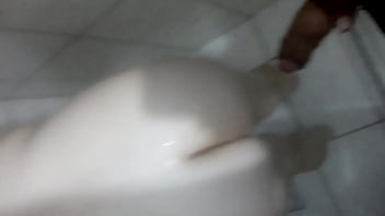 Preview 4 of Lesbian Student Seduces Teacher - No banho