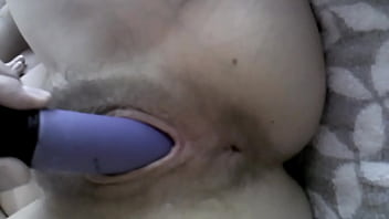 Preview 2 of Comic Simpsonhentail - hornycouple1981: Fucking My Wife&#039_s Pussy with a Vibrator
