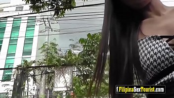 Preview 2 of Topless Girls Fighting - This sexy Filipina teen is ready to please you by sucking your cock!