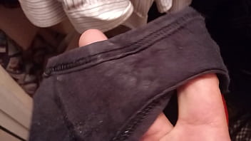 Preview 2 of Sandr Romain - Smelling sister in law&#039_s panties