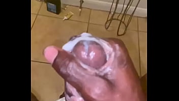 Preview 4 of B Ig Ass Mom - Huge BBC slowmotion Cumshot