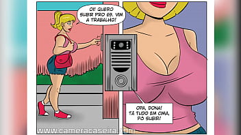 Preview 2 of Dames Sex - Hist&oacute_ria em Quadrinhos Porn&ocirc_ (HQ Porn&ocirc_) - Um Bico de Faxineira - Putarias na Favela - C&acirc_mera Caseira