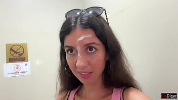 Preview 2 of Im Join - I&#039_ll buy a girl whatever she wants if she walks around the supermarket with cum on her face - Cumwalk