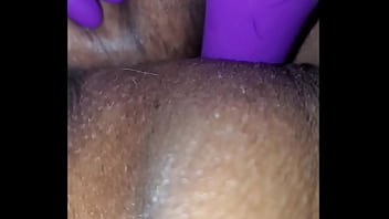 Preview 2 of Cams Dancw - Bbw purple dildo