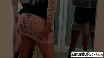 Preview 1 of Mobile Jazz - Samantha has some fun anal