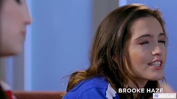 Preview 1 of Wxinhmysp - Jade Baker and BFF Brooke Haze Watching A Match