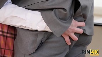 Preview 1 of Wwwfoking Video Com - RIM4K. Slutty young wife licks ass of her husband as an excuse