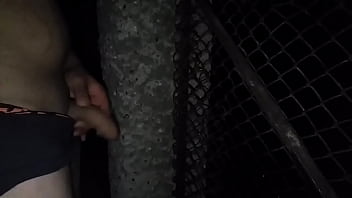 Preview 4 of Mdaddy Old Japan - Pissing outside in the middle of the night