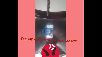 Preview 4 of Interracial Fuck Fun - Table glass f***