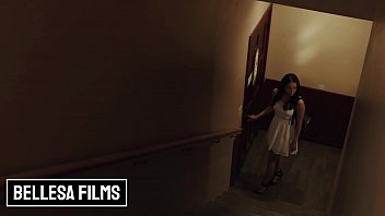 Preview 1 of Uvey Mature - Brunette babe (Vicky Chase) loves to have blind sex - Bellesa films