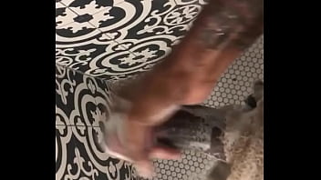 Preview 3 of Brazzers Girl Fucks Girl A Dog - Shower stroke