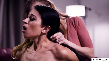 Preview 2 of Porm Vid - Wives Caught Having Lesbian Sex,  Husband Joins - Alex Coal,  Karla Kush