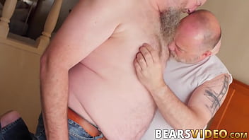 Preview 2 of Bridgette B Jules Jordan - Mature bear Tony Marks drills Will Stone bare and balls deep