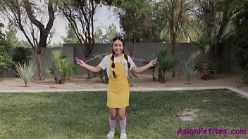 Preview 1 of Its An - Asian Teen Gets Intimate Punishment From Pervy Neighbor &amp_ His Wife