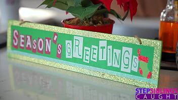 Preview 1 of Camgerman Hde - Free Use Elves Kimmy Kimm,  Bianca Bangs &amp_ Sawyer Cassidy Ride Stepbro&#039_s Tasty Candycane - S28:E2