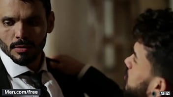 Preview 2 of Rpr Oor - (Jean Franko,  Pietro Duarte) take a fast fuck with their costumes on - Men.com
