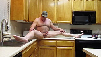 Preview 2 of Inda Xxx Videos - Naked and hard in the kitchen