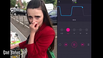 Preview 2 of Hot Young Girlk - Preview: Public remote vibrator play and sex on balcony