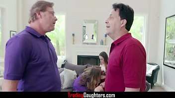 Preview 2 of Towel Pissing - step Dad Dicks Lesbian Daughters- Audrey Hempburne