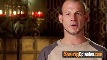Preview 4 of Fucking 2018 - Party with hot couples swapping partners and craving for softcore sex!
