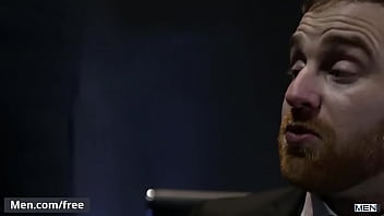 Preview 3 of Lap Train - Ginger hunk (Jonas Jackson) drills (Gabriel Cross) - Men.com