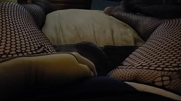 Preview 1 of India Sex Raja - Crossdresser W/Silk Panties &amp_ Stockings Masturbating For A Long Time