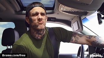 Preview 2 of Pilippins Big Aas - Bad punks fucking raw in the back of the truck - BROMO