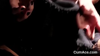 Preview 2 of Xxx Linz - Hot model gets jizz shot on her face gulping all the love juice
