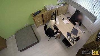 Preview 1 of Gang Bang Debt Rent - LOAN4K. Die arme und wundersch&ouml_ne Verk&auml_uferin hat wilden Sex mit Fremden