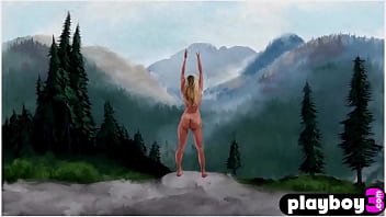 Preview 4 of Shilpi Sharma Xxnx - Slender blonde model stripping of hot clothes outdoor