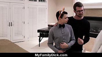 Preview 1 of Kajal Sex New - The Two Men Unwrap Him Like A Piece Of Candy And Devour His Tiny Little Body