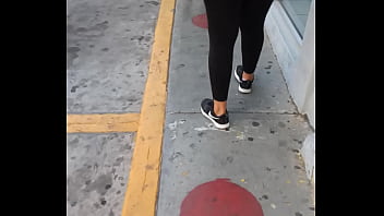 Preview 1 of Mom Caght By Seeing Sex Videos - Culo en leggins 2