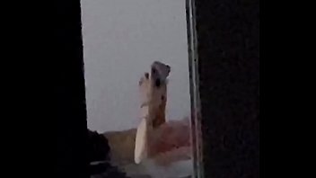 Preview 1 of Babe Yang - Spying on wife taking pics for me to come fuck her