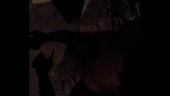 Preview 4 of Jordin Videos - Long legged ebony model discreetly filmed sucking BBC